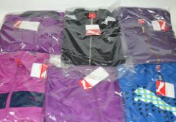 12 x Branded Ladies Running Tops - New / Unused Sealed Stock With Tags - Sports Shop Closure - CL155
