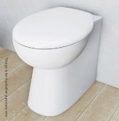 1 x CLARITY Back To Wall Toilet - Ref: GMJ027 - Unused Stock - CL190 - Location: Bolton BL1 *Seat is