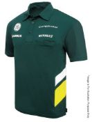 10 x CATERHAM F1 Team Mens Polo Shirts - Assorted Sizes Included: XS to 4XL - CL155 - Ref:
