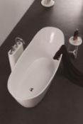 1 x MarbleTECH Curve Bath A-Grade - Ref:ABT907 - CL170 - Location: Nottingham NG2 - RRP: £2100