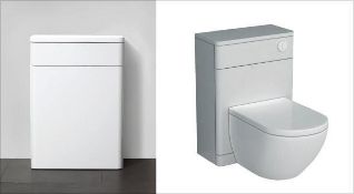 1 x MarbleTECH Back to WC Wall Unit - B Grade Stock - Ref:AWC51-060 - CL170 - Location: Nottingham