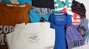 10 x Assorted Mens T-Shirts - New / Unused Stock - Recent Store Closure - Various Designs And