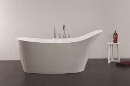 1 x MarbleTECH Curve Bath A-Grade - Ref:ABT907 - CL170 - Location: Nottingham NG2 - RRP: £2100