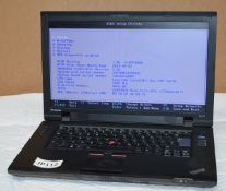 1 x Lenovo Thinkpad SL510 Laptop PC Computer - Features Intel Core 2 Duo T6670 2.2ghz Processor