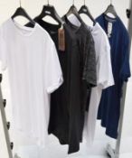 5 x Assorted PRE END Branded Mens T-Shirts - New Stock With Tags - Recent Menswear Store Closure -