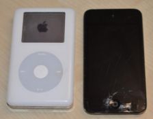 2 x Apple iPods - Includes 8gb and 20gb Models - Spares or Repairs - CL011 - Ref JP048 - Location:
