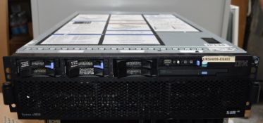 1 x IBM System x3850 Server With 2 x Xeon Dual Core Processors - Ram and Hard Disk Drives