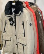 6 x Assorted Steilmann / KSTN By Kirsten Womens Winter Coats - New Sample Stock - CL210 - Ref: MT204