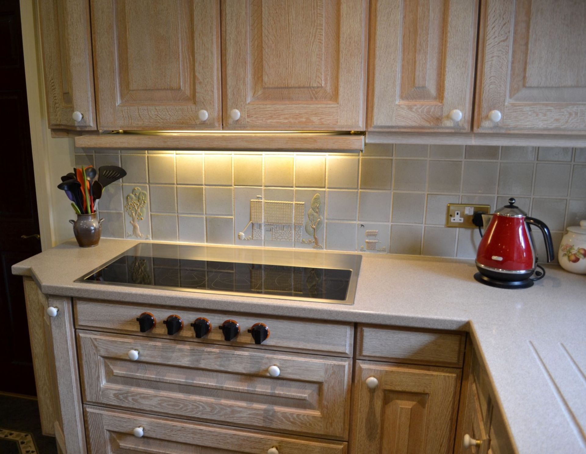 1 x SieMatic Bespoke Solid Wood Limed Oak Fitted Kitchen With Miele, Neff And Gaggenau Appliances - Image 20 of 95