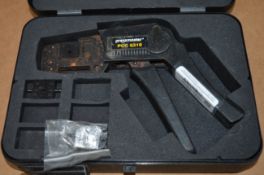 1 x Pressmaster PCC 5310 Coax Crimping Tool With Dies - Telecoms Tooling - Comes With Protective