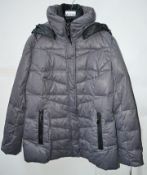1 x Steilmann KSTN By Kirsten Womens 'Real Down Filled' Winter Coat - Features Detachable Hood -