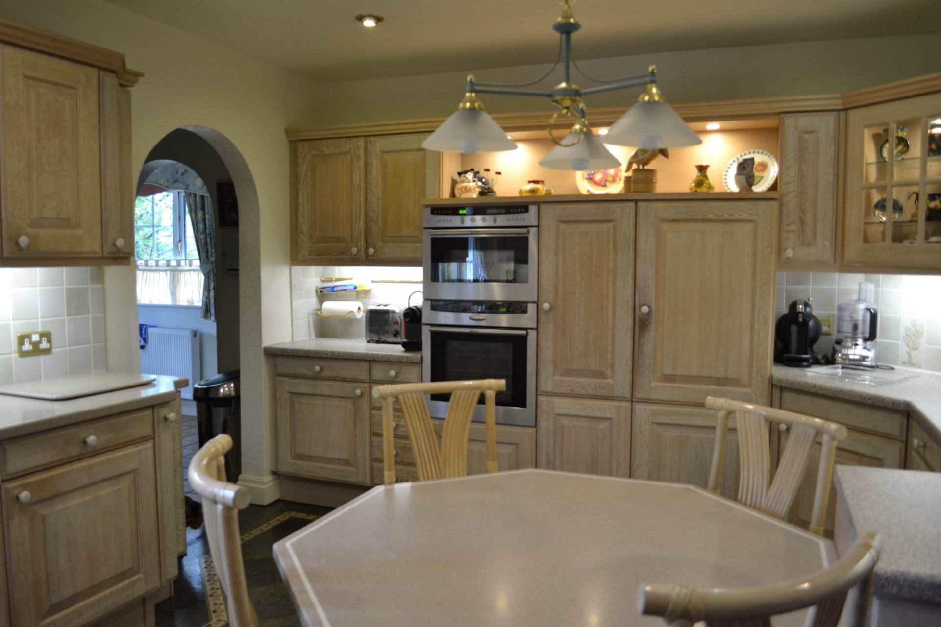 1 x SieMatic Bespoke Solid Wood Limed Oak Fitted Kitchen With Miele, Neff And Gaggenau Appliances - Image 74 of 95