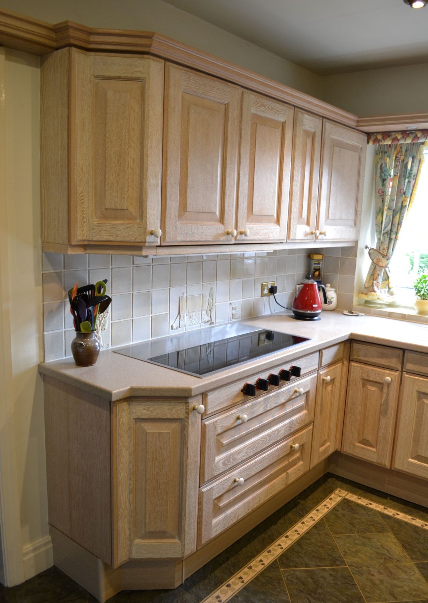 1 x SieMatic Bespoke Solid Wood Limed Oak Fitted Kitchen With Miele, Neff And Gaggenau Appliances - Image 13 of 95