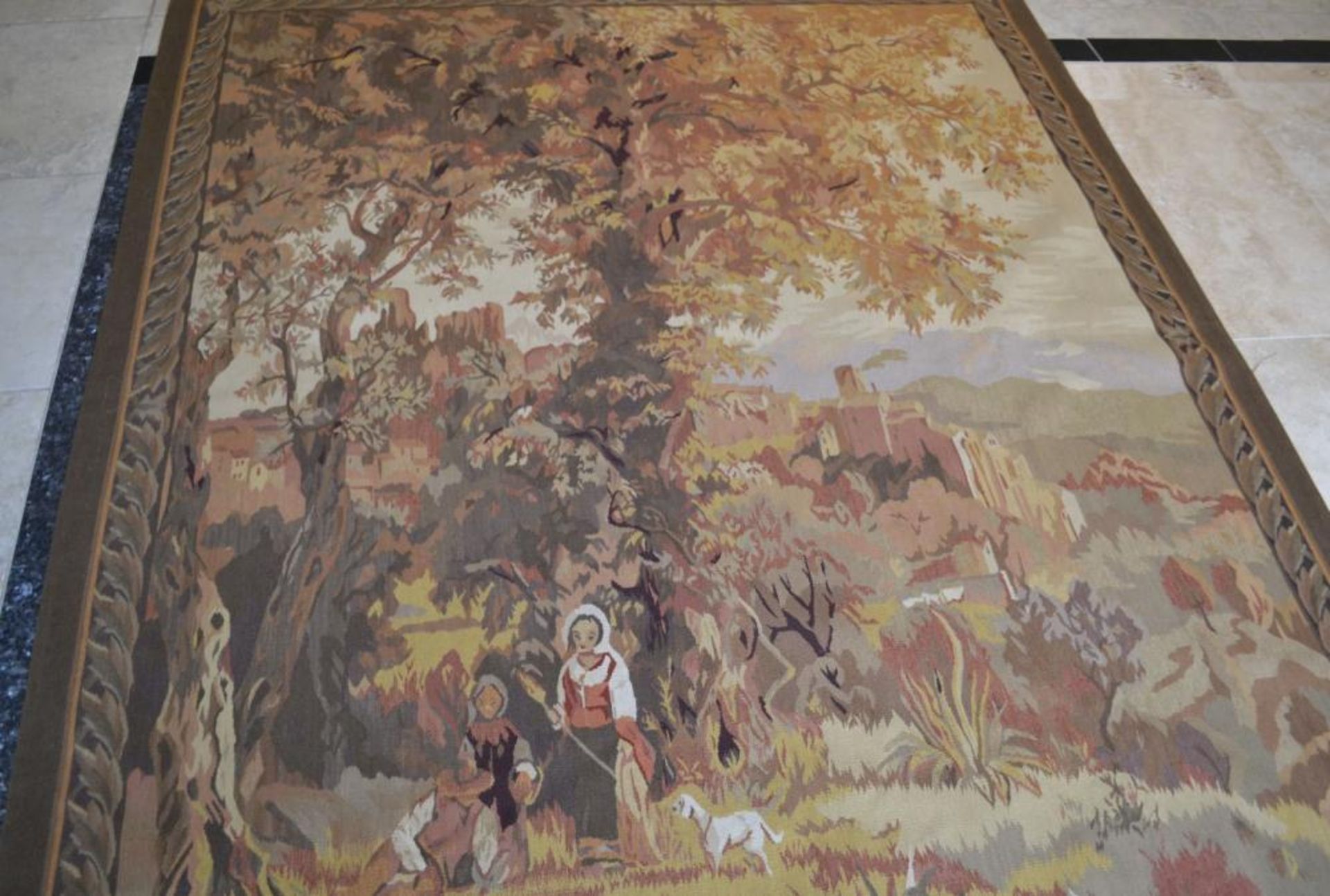 1 x Fine Handmade Chinese Tapestry - Dimensions: 214x171cm - Unused - NO VAT ON THE HAMMER - Ref: DS - Image 11 of 20
