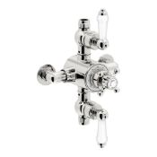 1 x Barrington Exposed Shower valve dual outlet - Ref: DY155/156/RBGRTXV02 - CL190 - Unused Stock -
