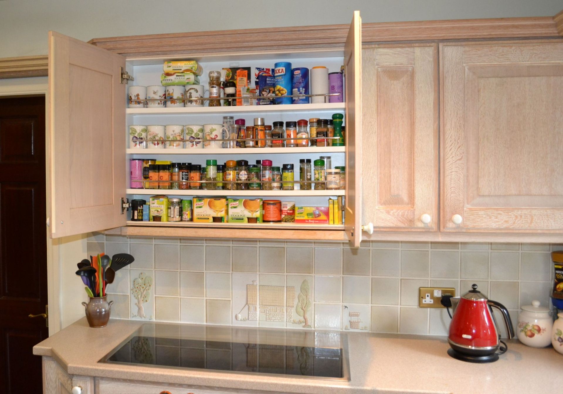 1 x SieMatic Bespoke Solid Wood Limed Oak Fitted Kitchen With Miele, Neff And Gaggenau Appliances - Image 24 of 95