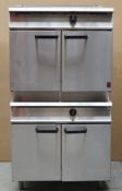 1 x Falcon Dominator Natural Gas Twin Oven - Model G2117/2 - Stainless Steel Finish - CL232 - Ref