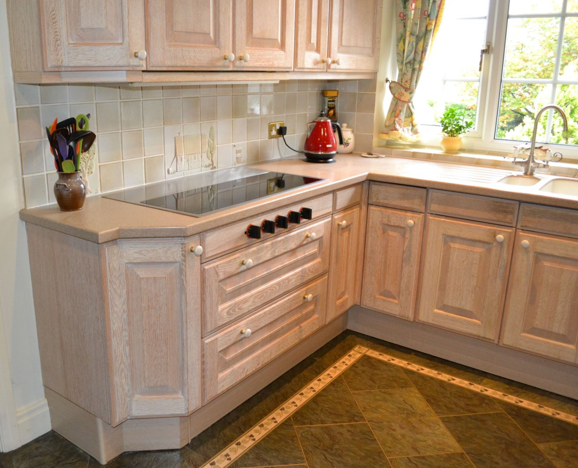 1 x SieMatic Bespoke Solid Wood Limed Oak Fitted Kitchen With Miele, Neff And Gaggenau Appliances - Image 14 of 95