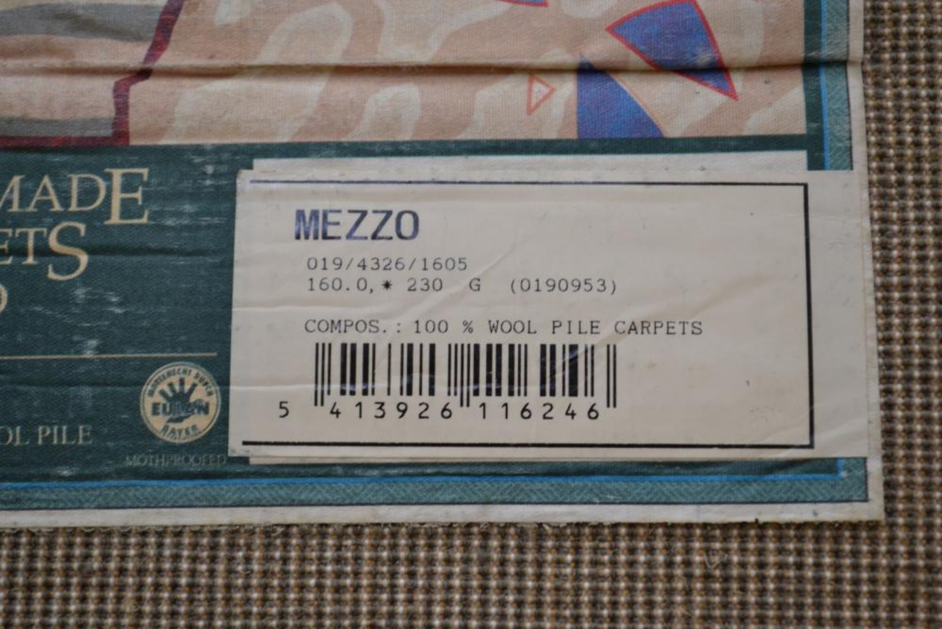 1 x 100% Wool Machine Made Mezzo Green Rug- Dimensions: 226x160cm - Unused - NO VAT ON THE HAMMER - - Image 7 of 12