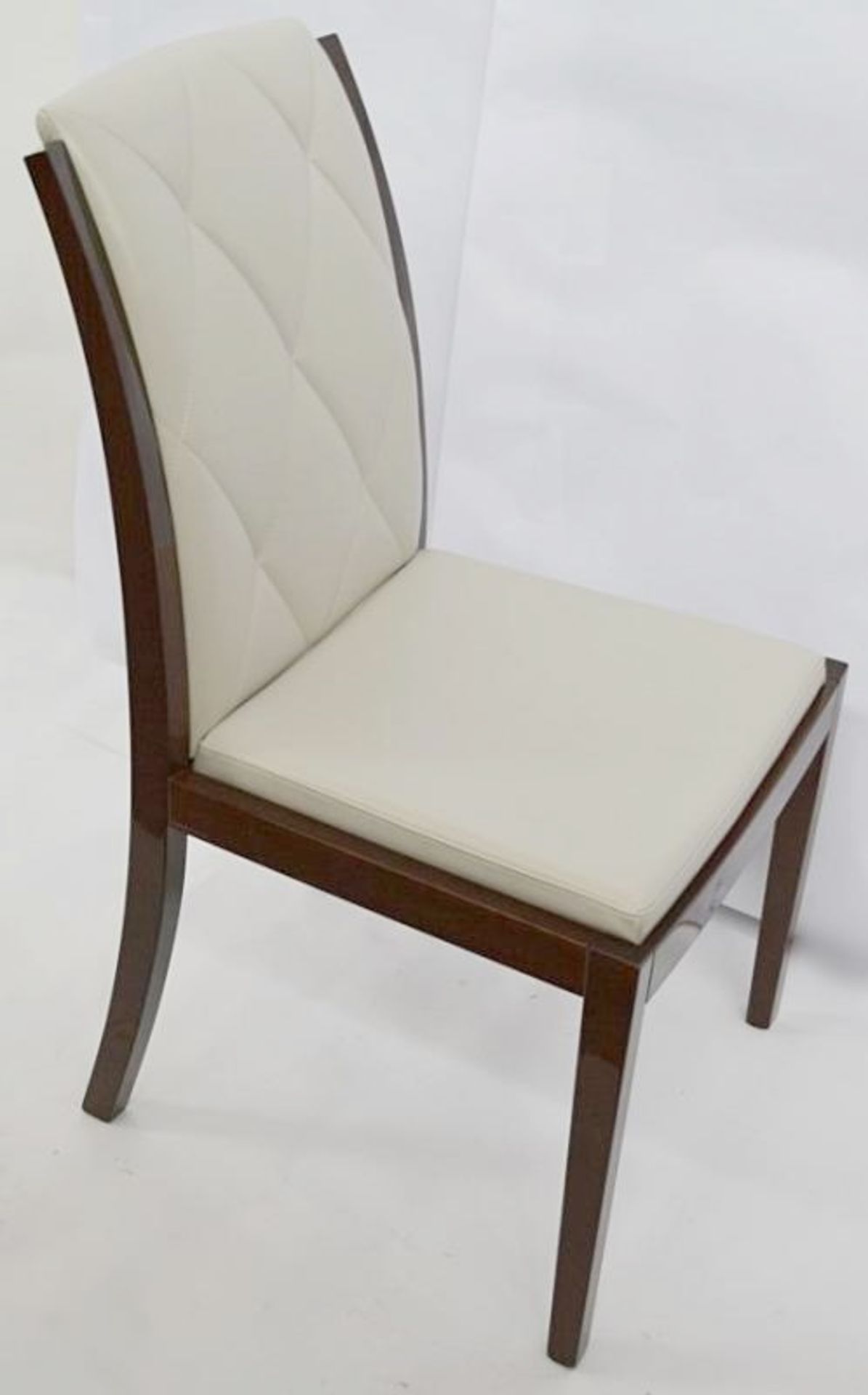 6 x KESTERPORT Dress Code Leather Side Chairs - W53cm x D59cm x H93cm, Seat Height: 50cm - Ref: - Image 6 of 9