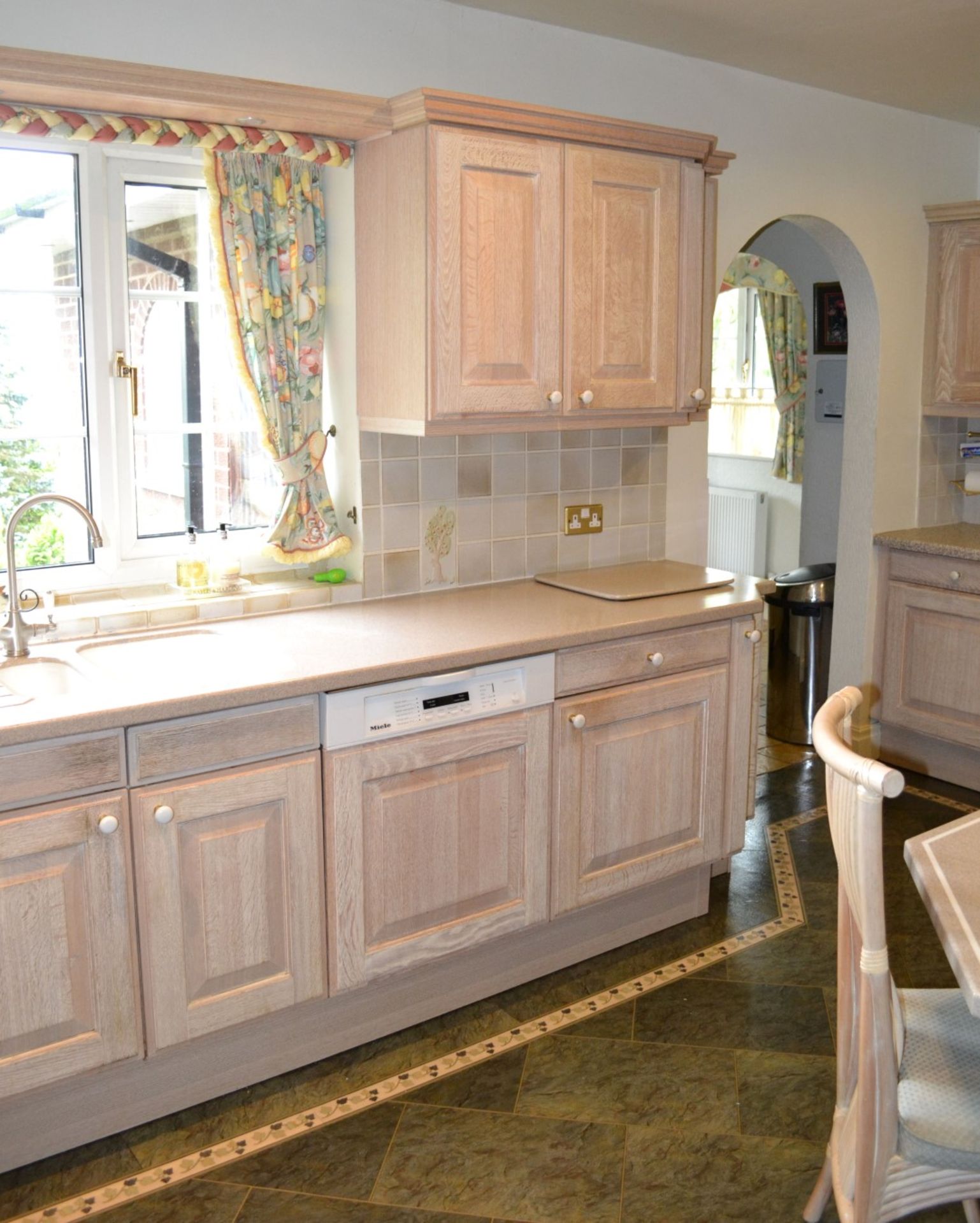 1 x SieMatic Bespoke Solid Wood Limed Oak Fitted Kitchen With Miele, Neff And Gaggenau Appliances - Image 12 of 95