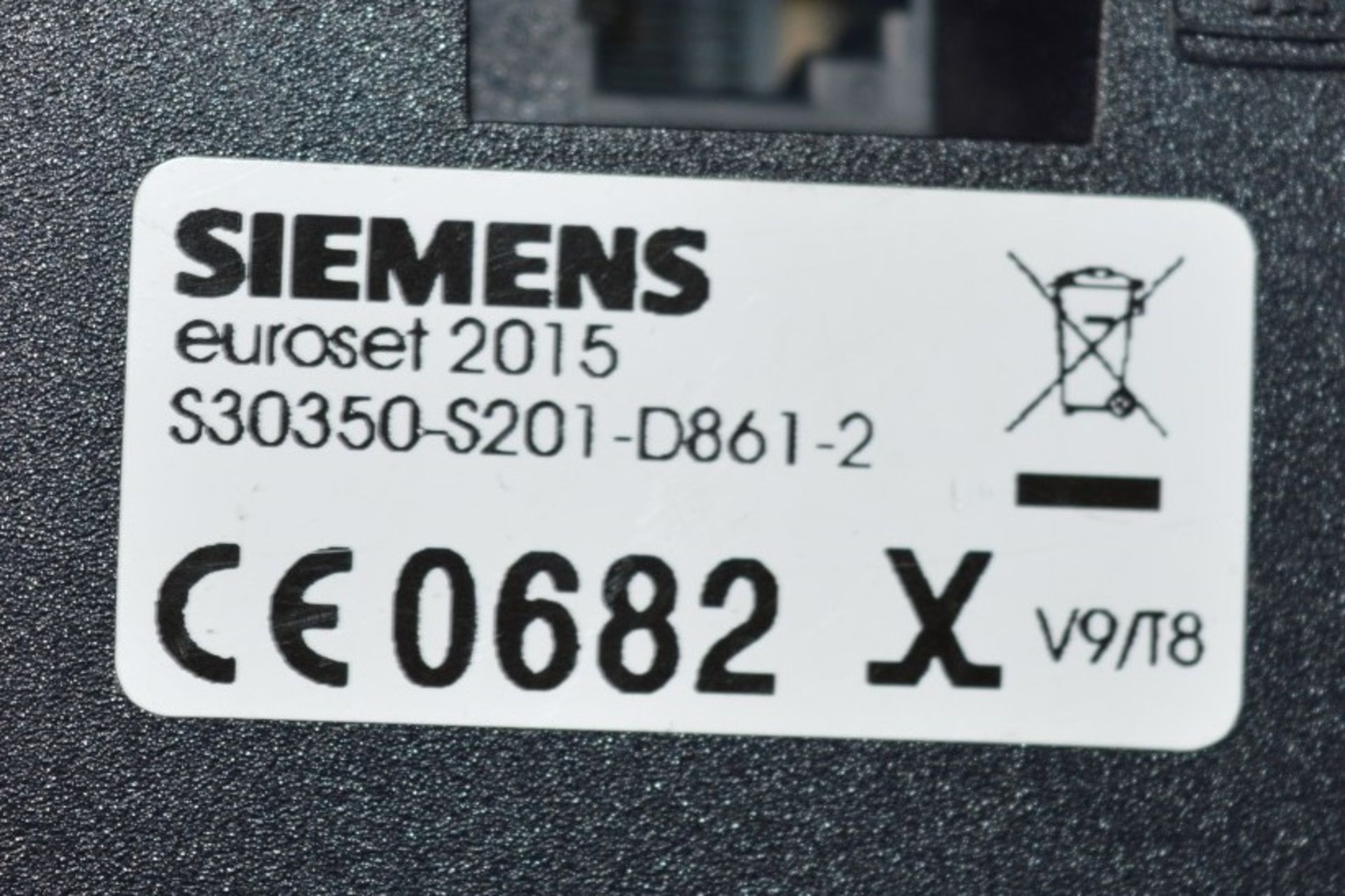 12 x Siemens Euroset 2015 Office Business Telephones - Removed From Office Environment - CL011 - Ref - Image 3 of 4