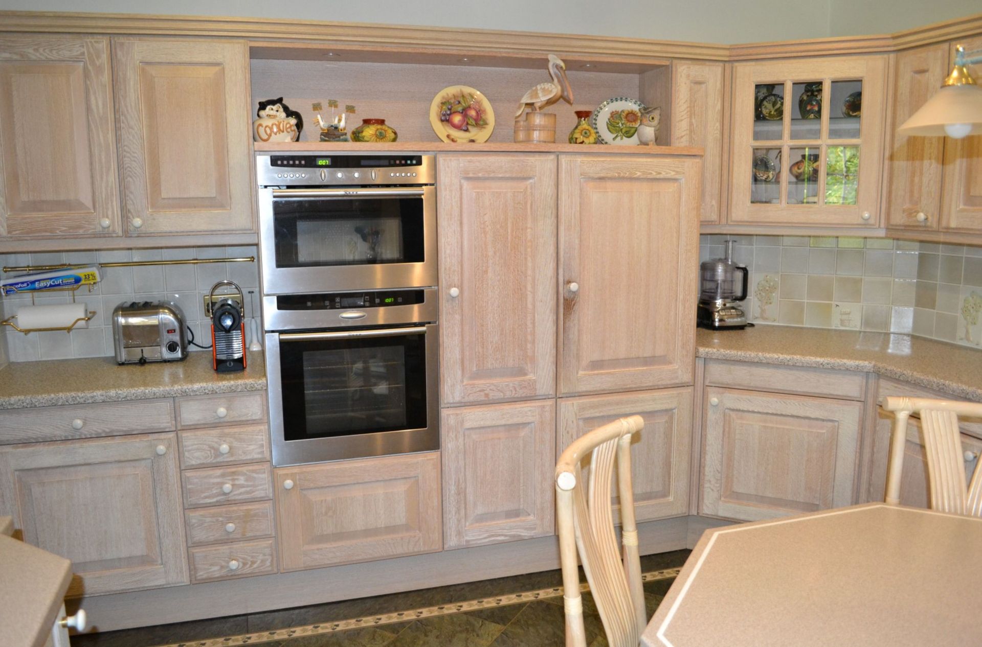 1 x SieMatic Bespoke Solid Wood Limed Oak Fitted Kitchen With Miele, Neff And Gaggenau Appliances - Image 10 of 95