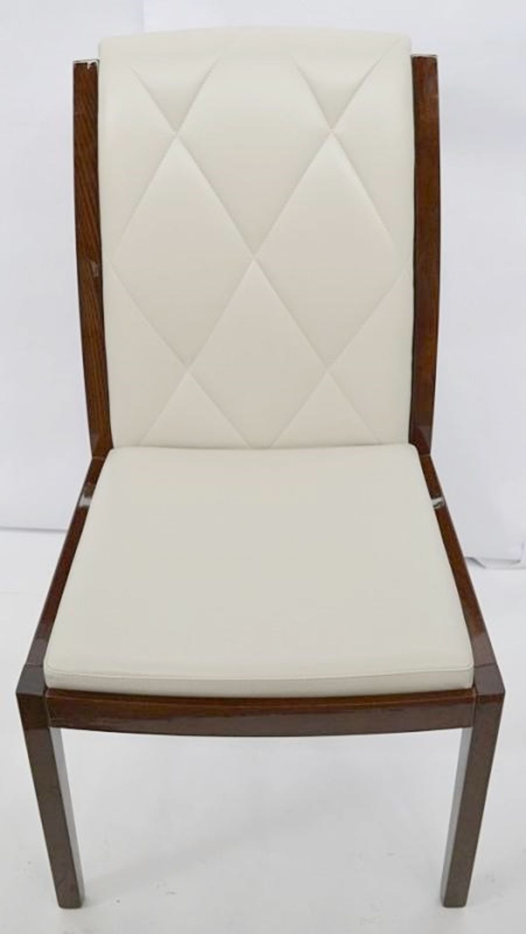 4 x KESTERPORT Dress Code Leather Side Chairs - W53cm x D59cm x H93cm - Ref: 4313727 - CL087 - - Image 3 of 9