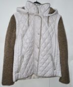 1 x Steilmann Feel C.o.v.e.r By Kirsten Womens Quilted Coat - A Premium Poly Down Filled Coat In