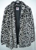 1 x Steilmann KSTN By Kirsten Womens Faux Fur Winter Coat - CL210 - UK Size 12 - MT233 - Location: