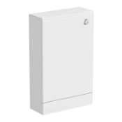 1 x Chamonix White Back to Wall Toilet Unit - Ref: DY128/ODBTW001 - CL190 - Unused Stock - Location: