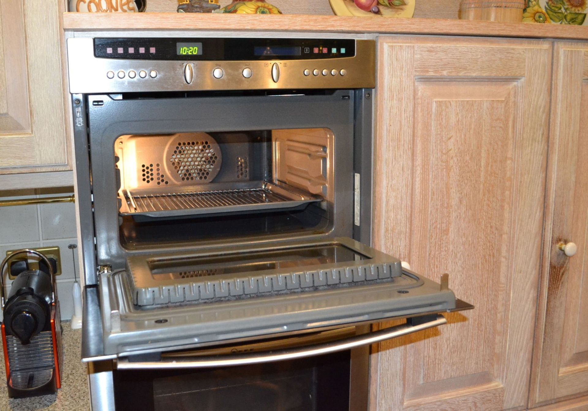 1 x SieMatic Bespoke Solid Wood Limed Oak Fitted Kitchen With Miele, Neff And Gaggenau Appliances - Image 51 of 95