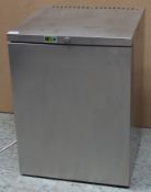 1 x Blizzard Undercounter Freezer - Model UFC140 - Stainless Steel Finish - Suitable For