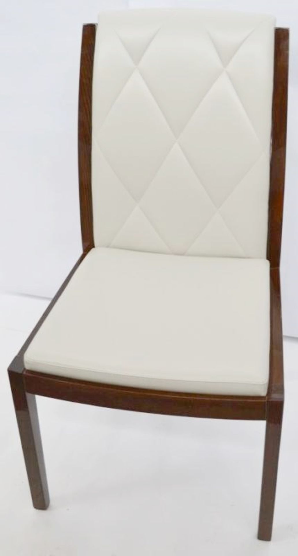 4 x KESTERPORT Dress Code Leather Side Chairs - W53cm x D59cm x H93cm - Ref: 4313727 - CL087 - - Image 2 of 9