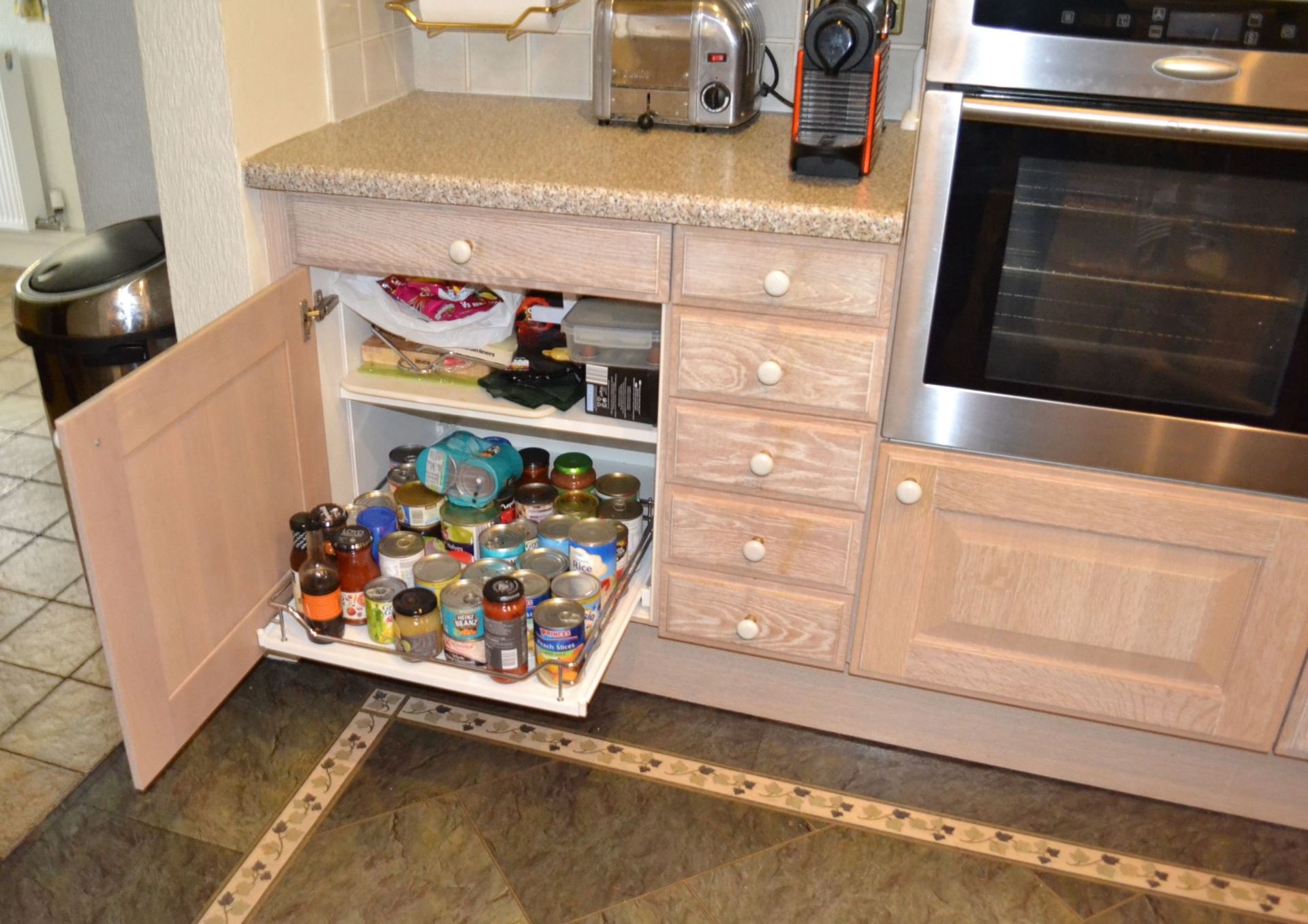 1 x SieMatic Bespoke Solid Wood Limed Oak Fitted Kitchen With Miele, Neff And Gaggenau Appliances - Image 62 of 95