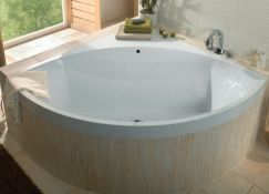 1 x Luxurious Villeroy & Boch Corner Whirlpool Bath - The Ultimate Fitness Combipool - Features 28