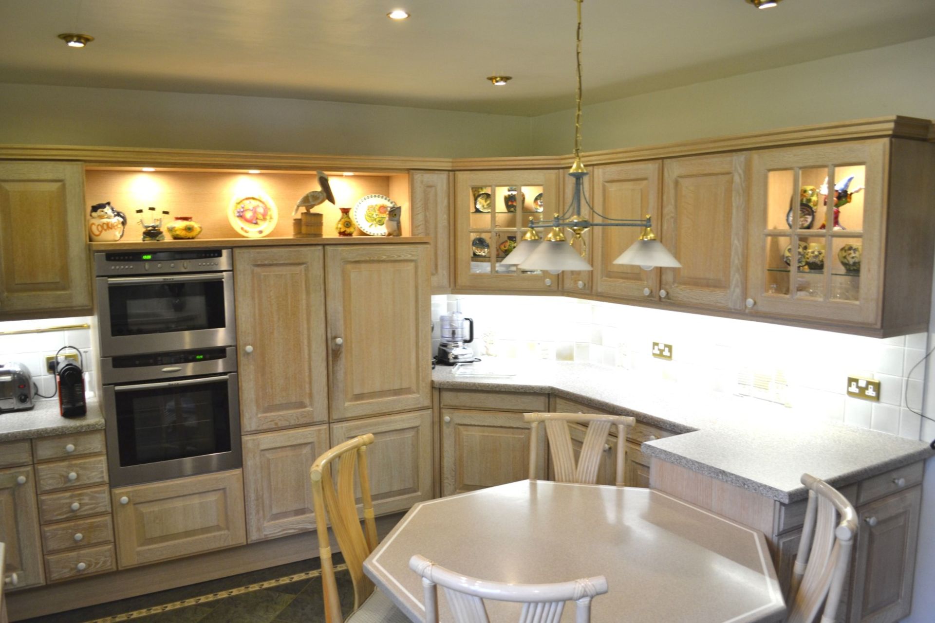 1 x SieMatic Bespoke Solid Wood Limed Oak Fitted Kitchen With Miele, Neff And Gaggenau Appliances - Image 73 of 95