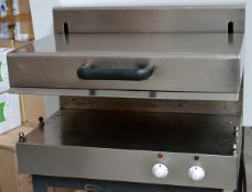 1 x Stainless Steel Commercial Salamander Grill With Adjustable Grill Height - Dimensions: W65 x H48