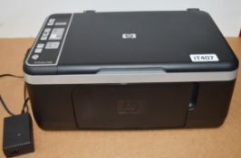 1 x HP Deskjet F4180 All-In-One Colour Printer - Copy, Scan, Print - CL280 - Ref IT407 - Location: