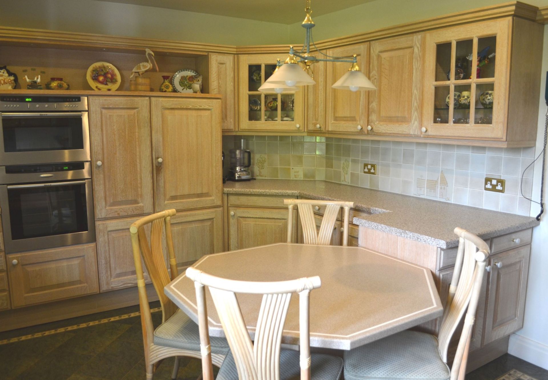 1 x SieMatic Bespoke Solid Wood Limed Oak Fitted Kitchen With Miele, Neff And Gaggenau Appliances - Image 5 of 95