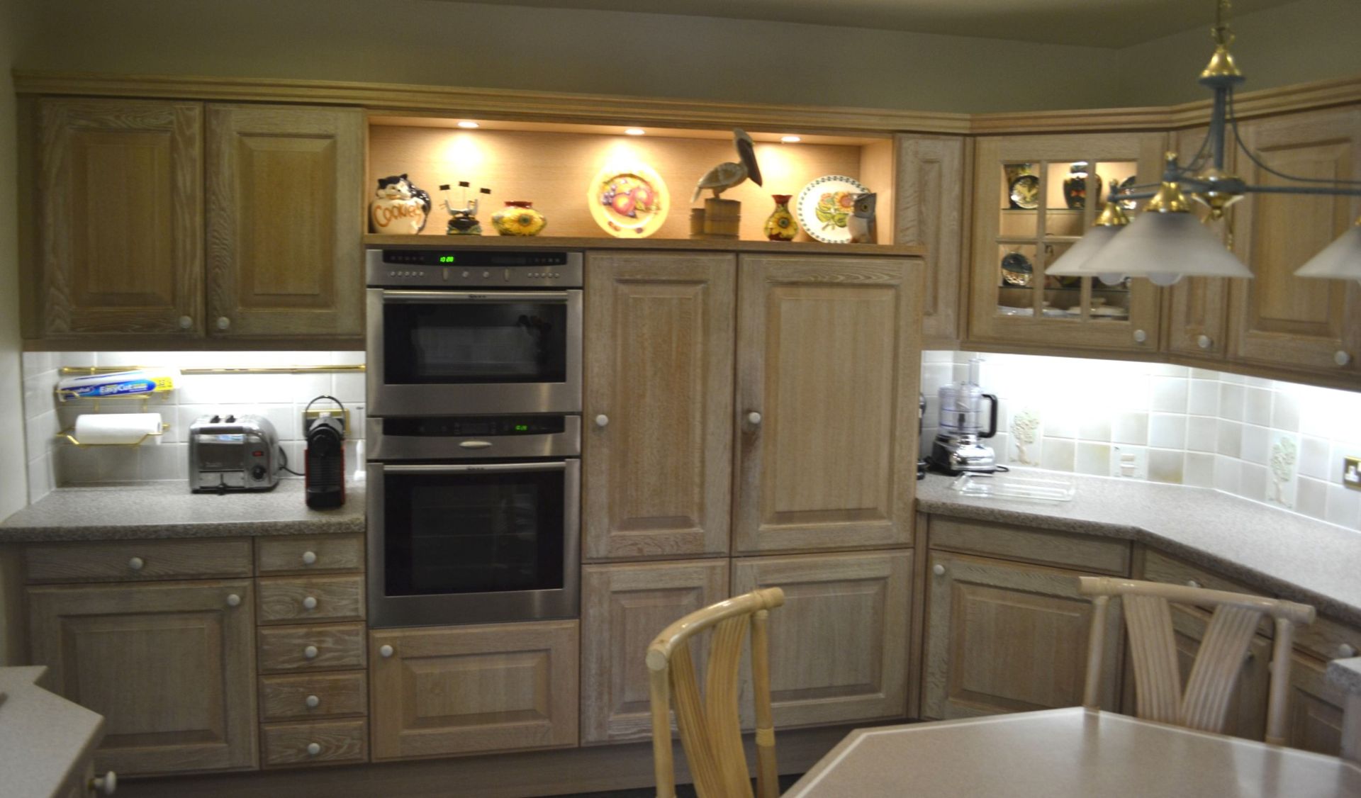 1 x SieMatic Bespoke Solid Wood Limed Oak Fitted Kitchen With Miele, Neff And Gaggenau Appliances - Image 72 of 95