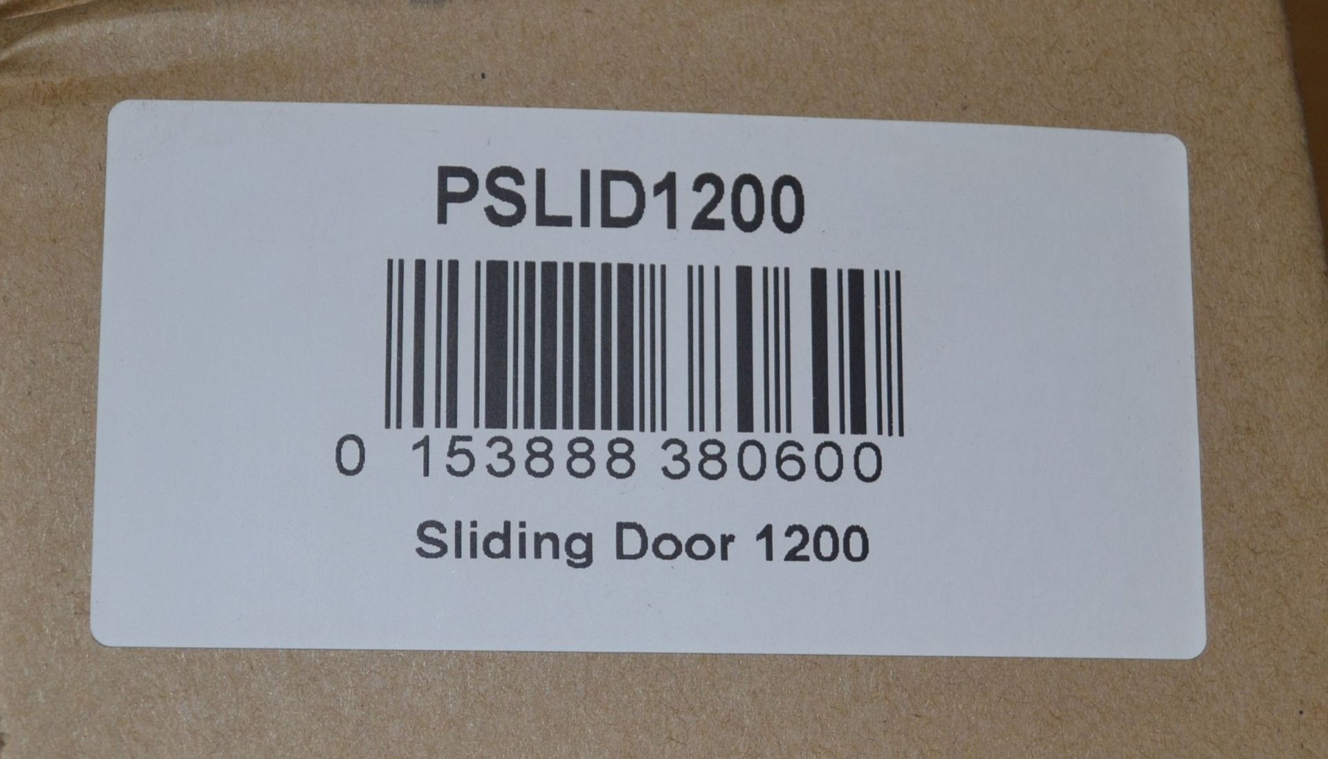 1 x 1200mm Sliding Shower Door 1200x1850x6mm - Ref: DY160/PSLID1200 - CL190 - Unused Boxed Stock - L - Image 4 of 4