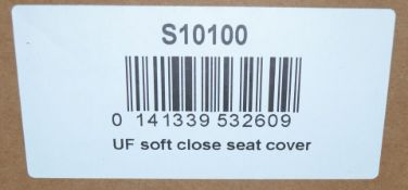 1 x UF Soft Close Seat Cover - Ref: DY107/S10100 - CL190 - Unused Stock - Location: Bolton BL1<B