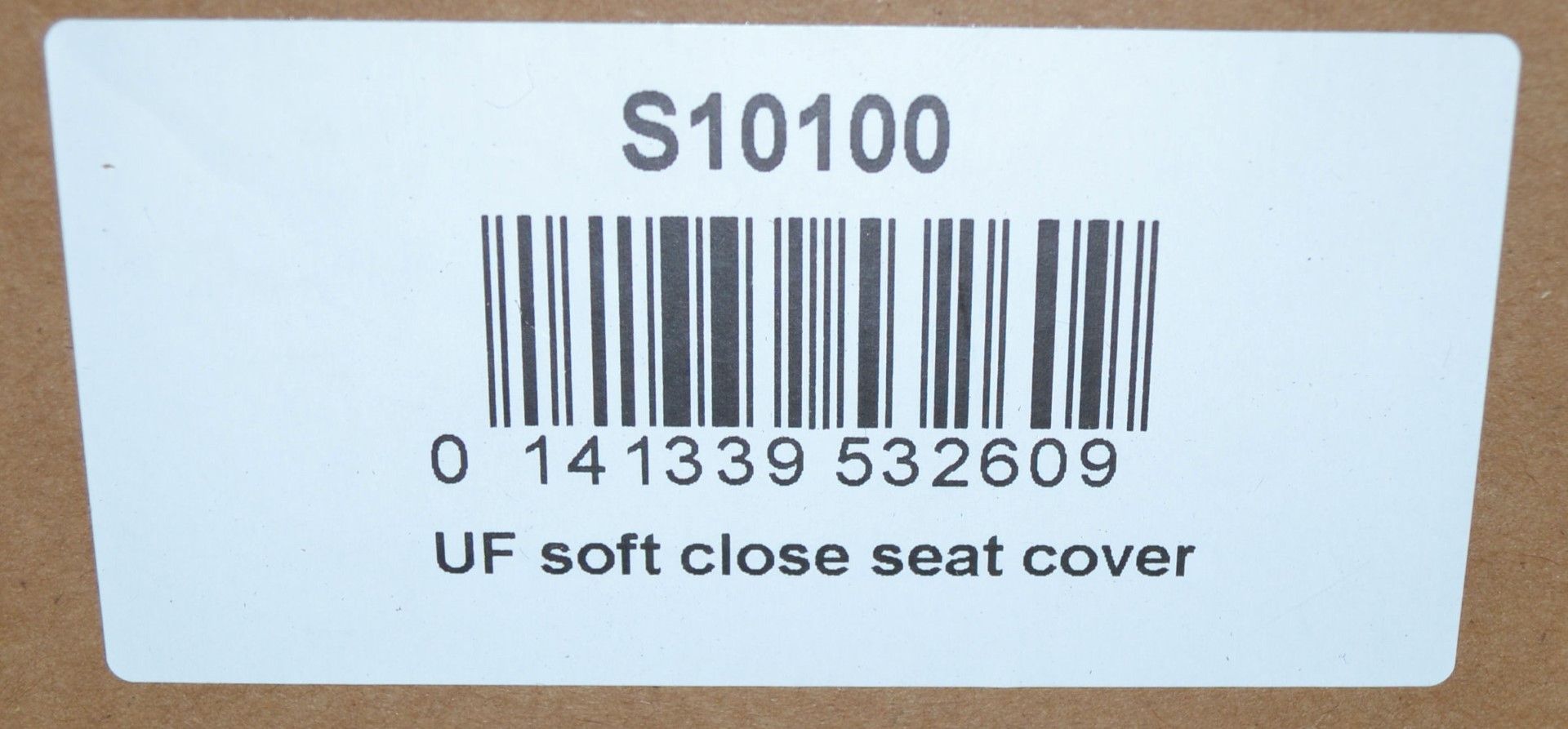 1 x UF Soft Close Seat Cover - Ref: DY107/S10100 - CL190 - Unused Stock - Location: Bolton BL1<B