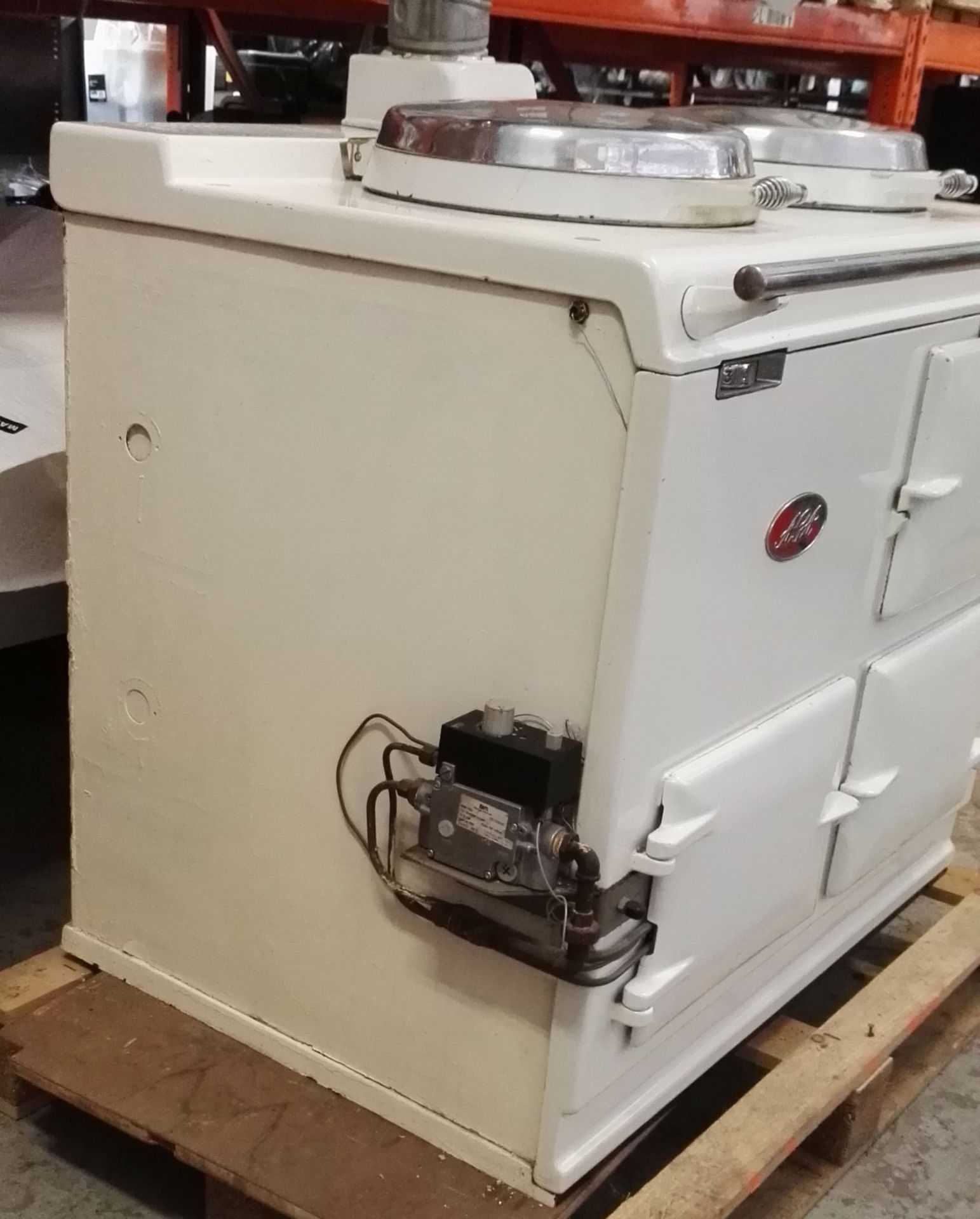 1 x 2 Oven Gas AGA in White - In Good Working Condition - CL007 - Location: Altrincham WA14 This 2 - Image 11 of 15