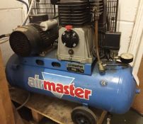 1 x Air Master AM 15/60 Air Compressor - 150 PSI - 240v - CL255 - Ref SG139 - Location: Leicester