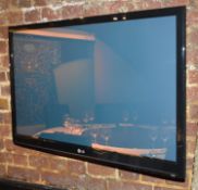 1 x LG HD Ready 42 Inch Plasma Television With Freeview and Wall Bracket - CL180 - Ref PFR -