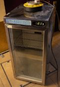 1 x Huskey Stainless Steel Drinks Cabinet - Model HUS-HDA-ZUB70 - 240v - CL180 - Ref IC000 -