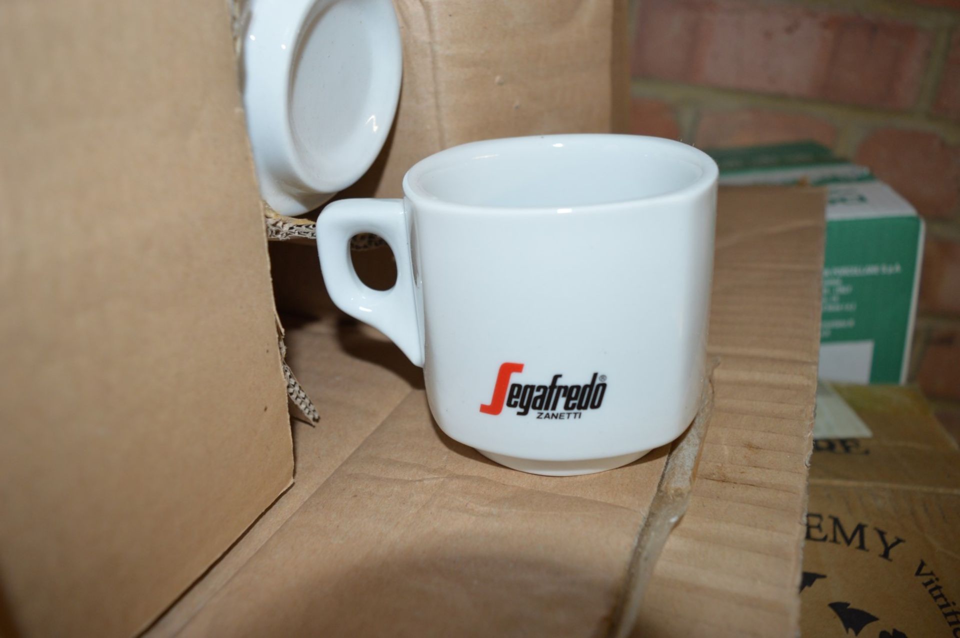 1 x Large Container of Multiple Boxes of Sample Tableware - Includes Segafredo Espresso Cups and - Image 11 of 12