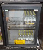 1 x Gamko Single Door Back Bar Bottle Cooler - Model MXC20150RG070 - CL180 - Dimensions H92 x W60